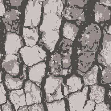 Tree bark texture vector illustration.Grunge rough effect wood abstract bac.. Stock Illustration