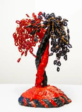 Tree Of Beads Foto stock