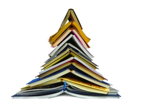 Tree of books Stock Photos