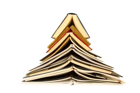 Tree of books Stock Photos