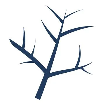 Tree branch, twig, bough isolated Stock-Illustration