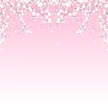 Tree branches border Stock Illustration