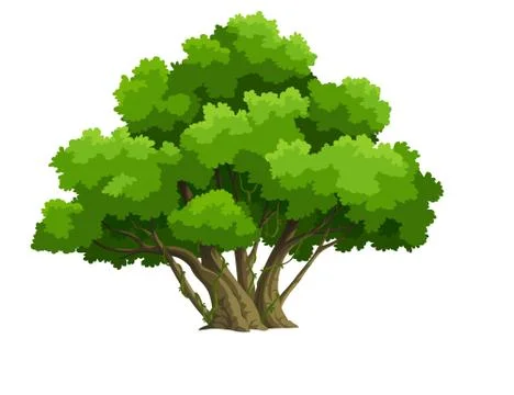 Tree for cartoon Stock Illustration