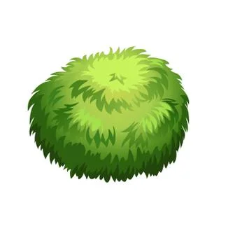 Tree for cartoon isolated on white background Stock Illustration