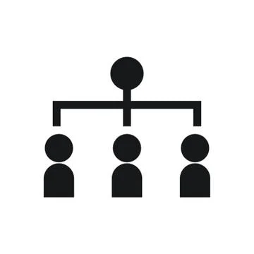 Tree Chart Of People Stock Illustration