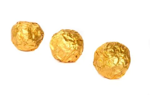 Tree Chocolate balls. Fotos Stock