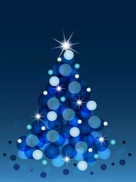 Tree christmas Stock Illustration