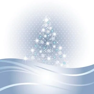 Tree christmas Stock Illustration