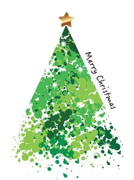 Tree christmas Stock Illustration