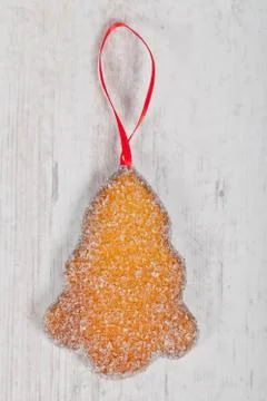 Tree cinnamon biscuit Stock Photos