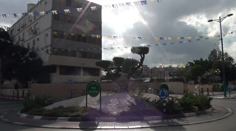 Tree on circular motion Stock Footage 39670145