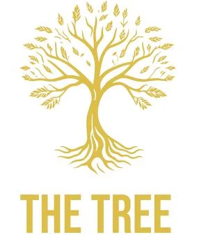 The Tree Elegant Logo Vector File Illustrazione stock