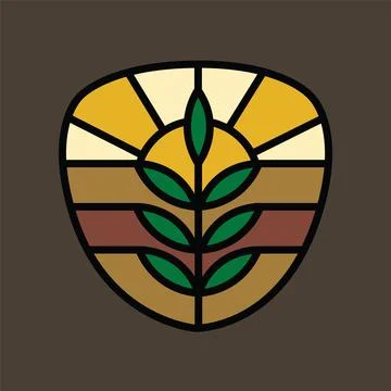 Tree graphic illustration vector art t-shirt design Stock Illustration
