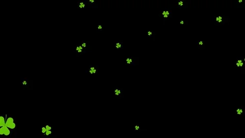 Tree Green Leaves Falling Down Background, Realistic Nature Animation. 库存影片 336613399