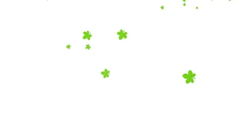 Tree Green Leaves Falling Down Background, Realistic Nature Animation. 動画素材 336613445