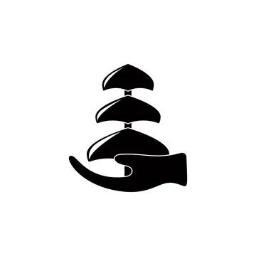 Tree in hand icon. Elements of insurance icon. Premium quality graphic design Illustrazione stock