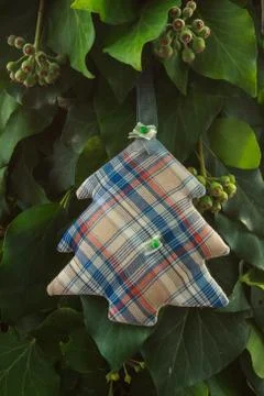 Tree handmade toy 写真素材