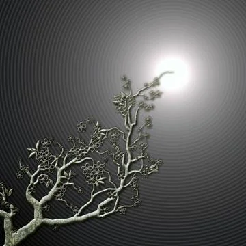 Tree of happiness Stock Illustration