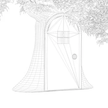 Tree House 3d Model Download 91535138 Pond5