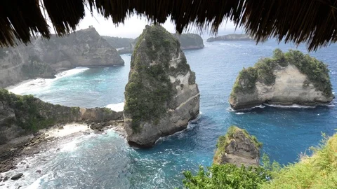 Tree House Ocean View Slowmotion 4k Stock Footage 103467200