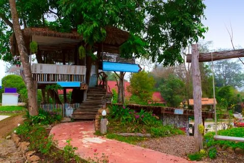 Tree house Stock Photos