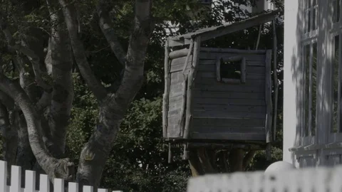 Tree House, Reykjavik Stock Footage 74168380
