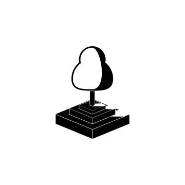 Tree icon. Element of parks and landscape icon. One of the collections icon for Illustrazione stock
