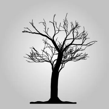 Tree icon. Forest symbol. Flat web sign on white background. Vector eps 10 Stock Illustration