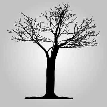 Tree icon. Forest symbol. Flat web sign on white background. Vector eps10 Stock Illustration