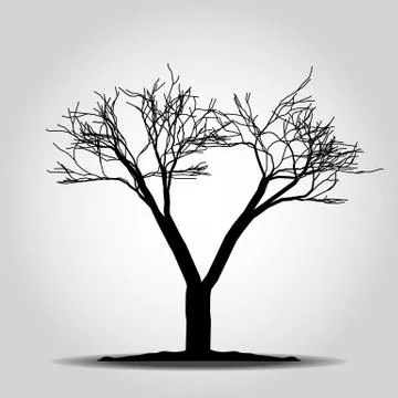 Tree icon. Forest symbol. Flat web sign on white background. Vector eps10 Stock Illustration