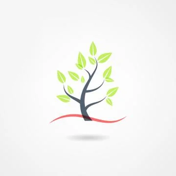 Tree icon Stock Illustration