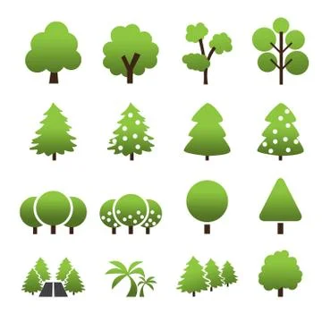 Tree icon Stock Illustration