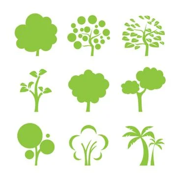 Tree icon Stock Illustration