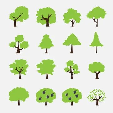Tree icon Stock Illustration