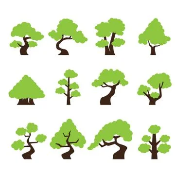 Tree icon Stock Illustration