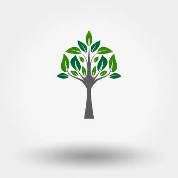 Tree icon Stock Illustration