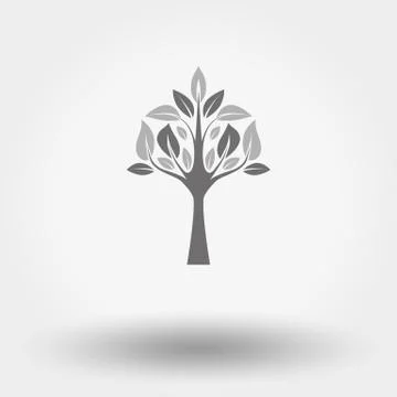 Tree icon Stock Illustration