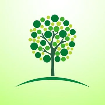 Tree icon Stock Illustration