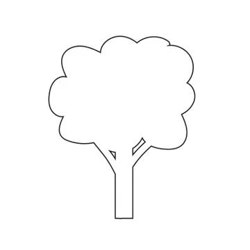 Tree icon Stock Illustration