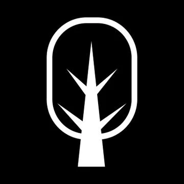 Tree icon Stock Illustration