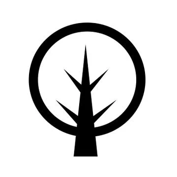 Tree icon Stock Illustration
