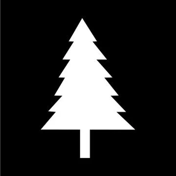 Tree icon Illustrazione stock