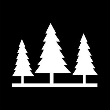 Tree icon Illustrazione stock