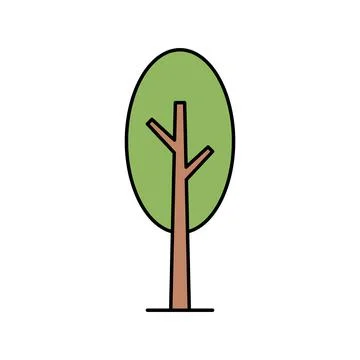 Tree Icon Stock Illustration