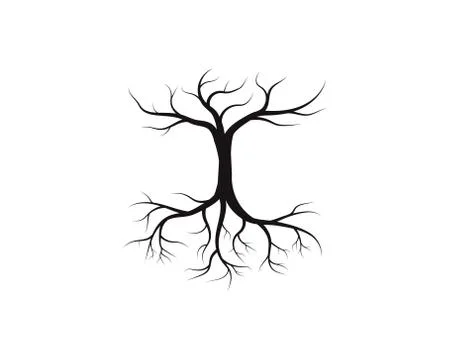 Tree icon logo template vector Stock Illustration