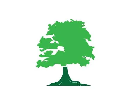 Tree icon logo template vector Tree icon logo template vector illustration... Stock Photos