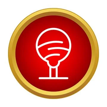 Tree icon representing nature and environmental protection concept 스톡 일러스트