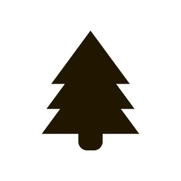 Tree icon in trendy flat style isolated. Illustration eps 10. Stock Illustration