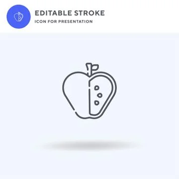 Tree icon vector, filled flat sign, solid pictogram isolated on white, logo 库存插图