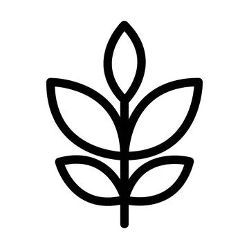 Tree icon vector glyph symbol for nature, ecology and environment 스톡 일러스트